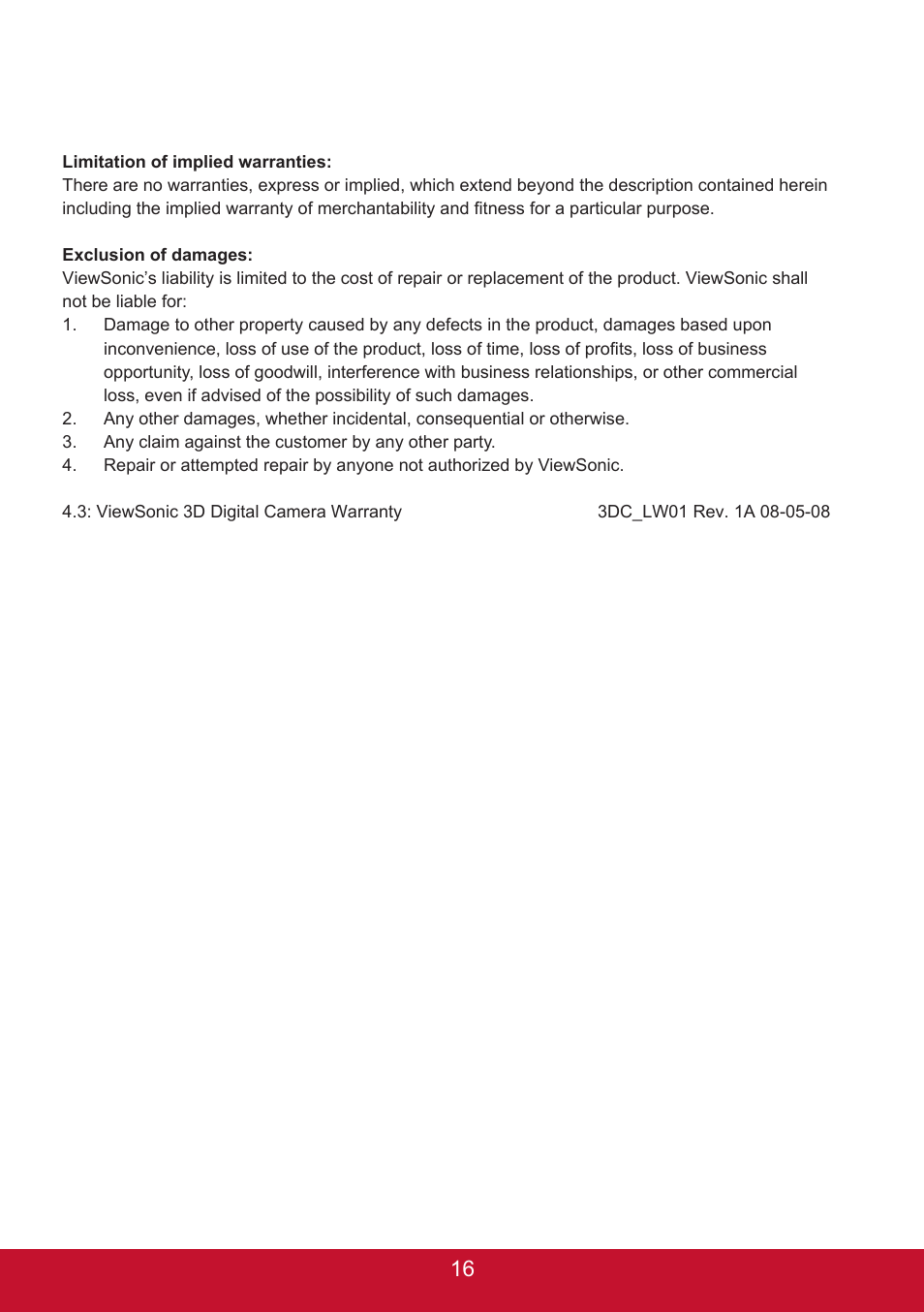VIEWSONIC 3D SNAP 3DSC5 User Manual | Page 22 / 25