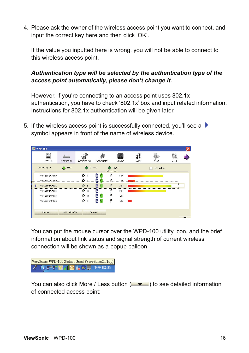 VIEWSONIC WPD-100 VS13789 User Manual | Page 22 / 60