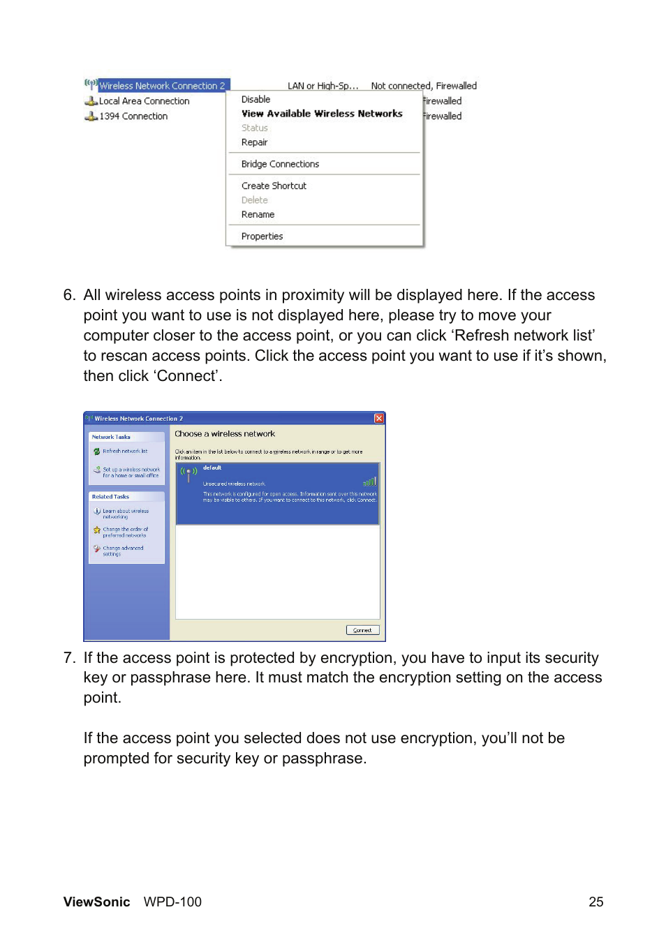 VIEWSONIC WPD-100 VS13789 User Manual | Page 31 / 60