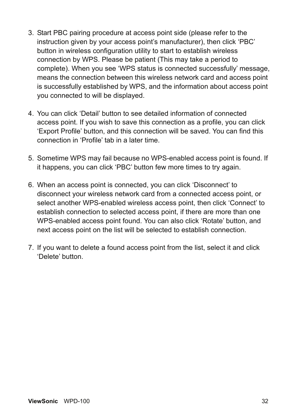 VIEWSONIC WPD-100 VS13789 User Manual | Page 38 / 60