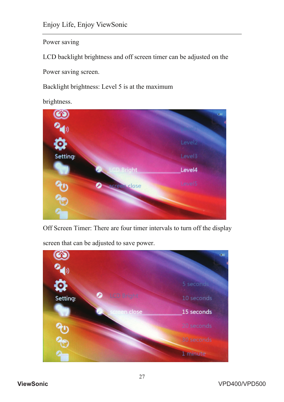 VIEWSONIC Portable Media Player VS12836 User Manual | Page 31 / 38