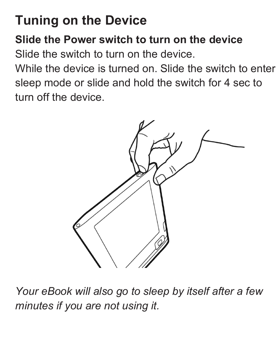 Tuning on the device | VIEWSONIC VS13394 User Manual | Page 21 / 73