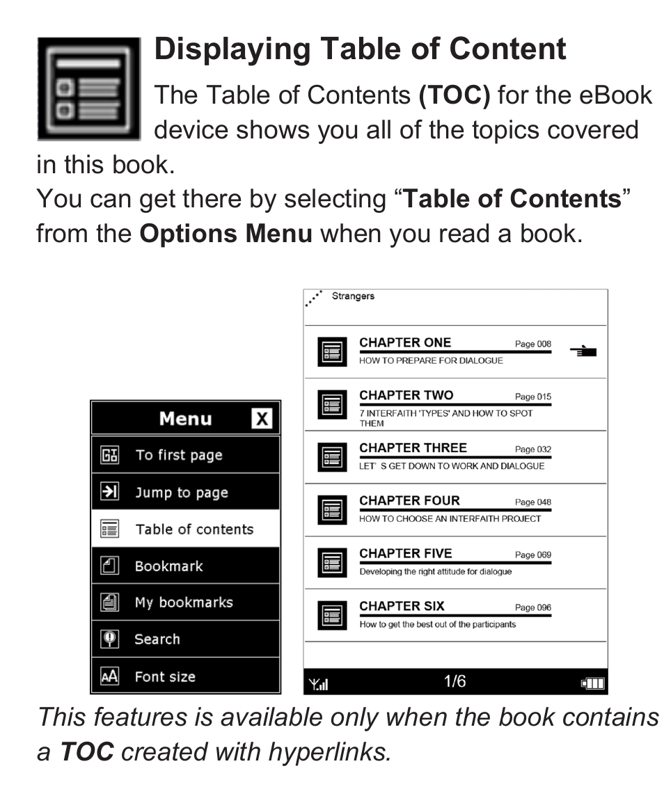 Displaying table of content | VIEWSONIC VS13394 User Manual | Page 43 / 73