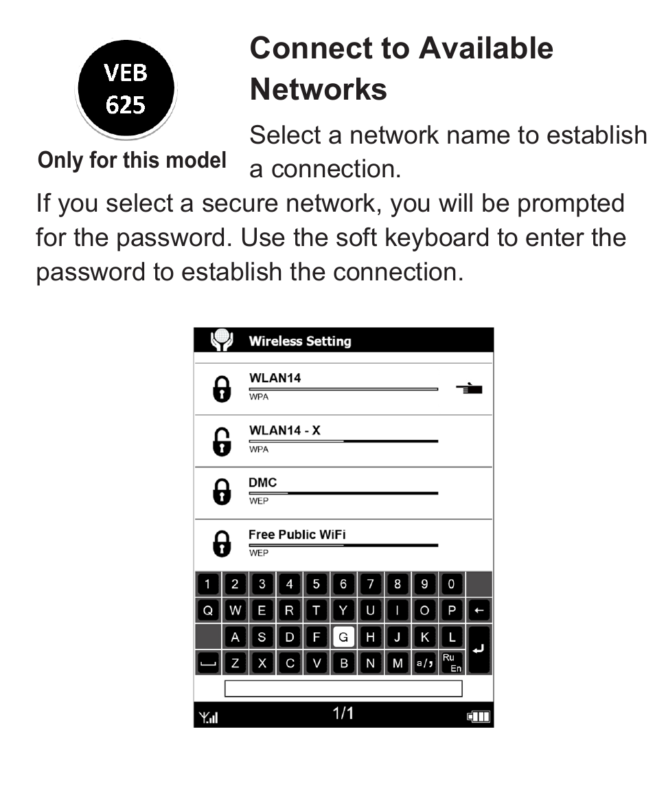 Connect to available networks | VIEWSONIC VS13394 User Manual | Page 56 / 73