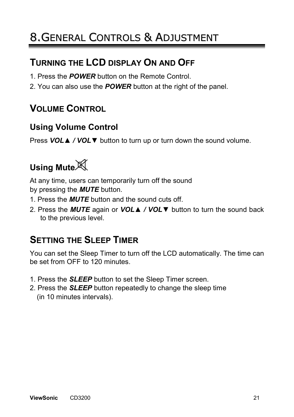 . g g | VIEWSONIC VS11857 User Manual | Page 24 / 66
