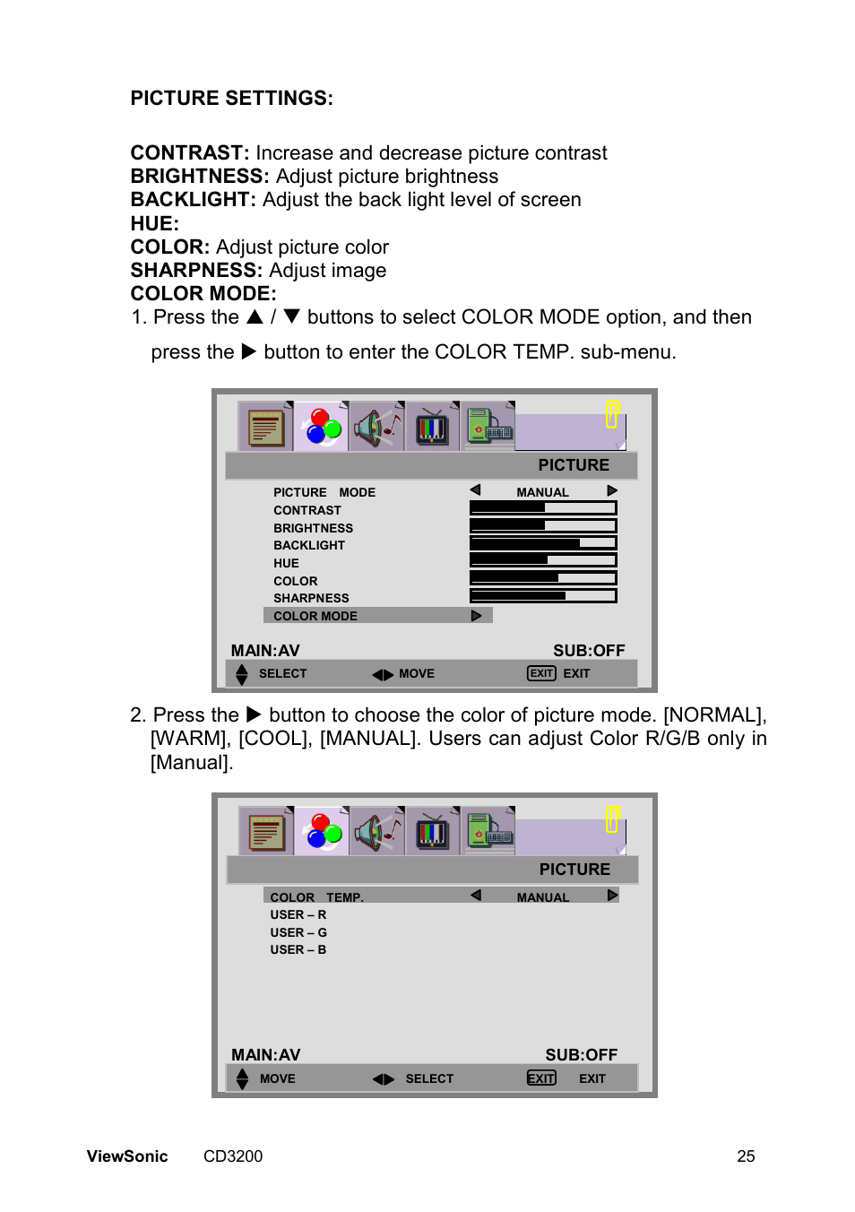 VIEWSONIC VS11857 User Manual | Page 28 / 66