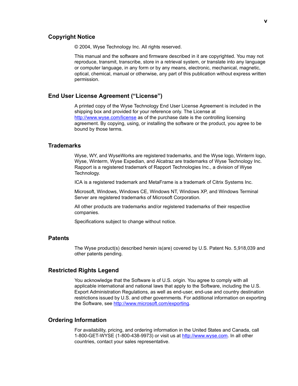 Regulatory notices | Wyse Technology TM 9000 Series User Manual | Page 5 / 74