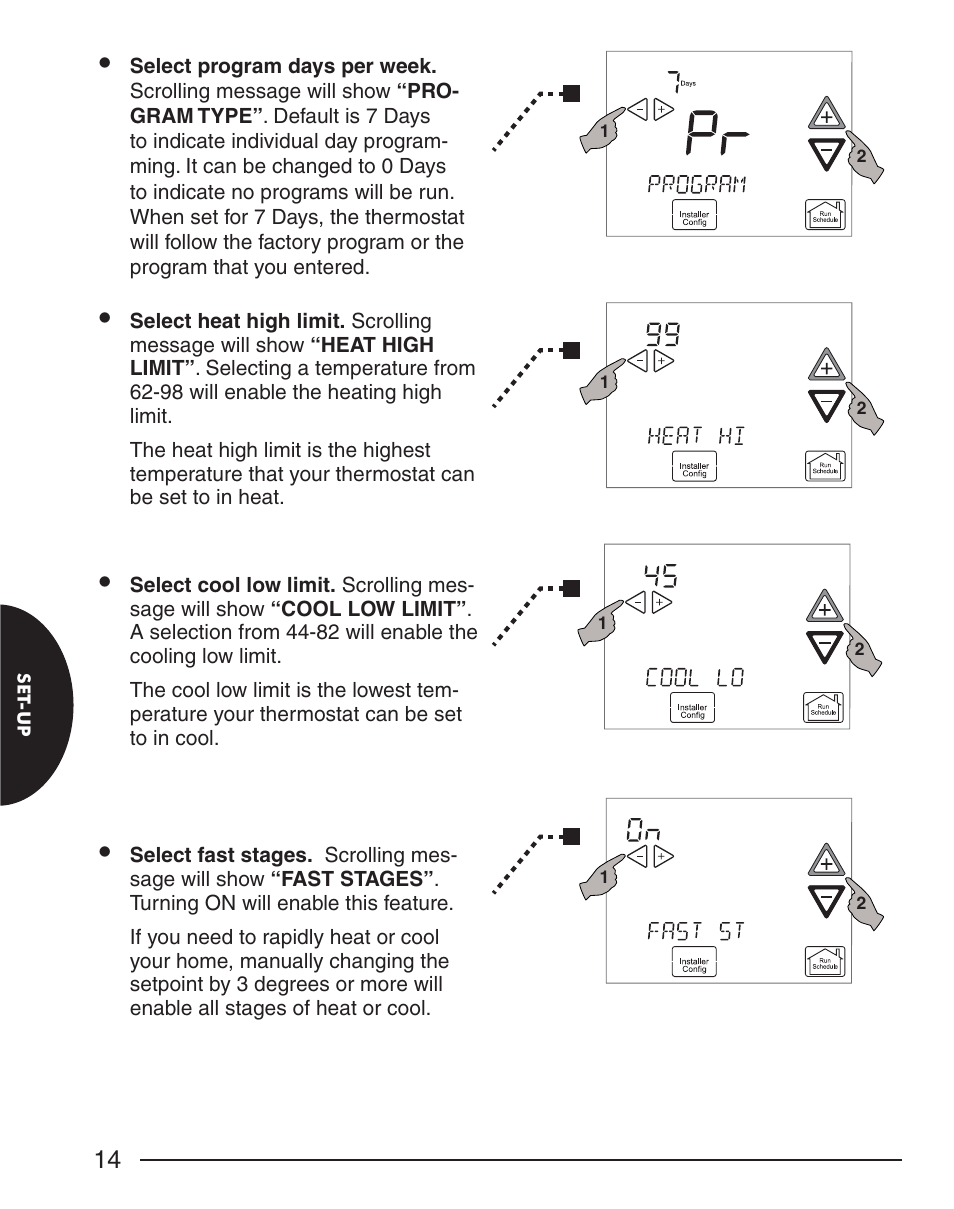 White Rodgers EMERSON BLUE 1F98EZ-1441 User Manual | Page 14 / 20