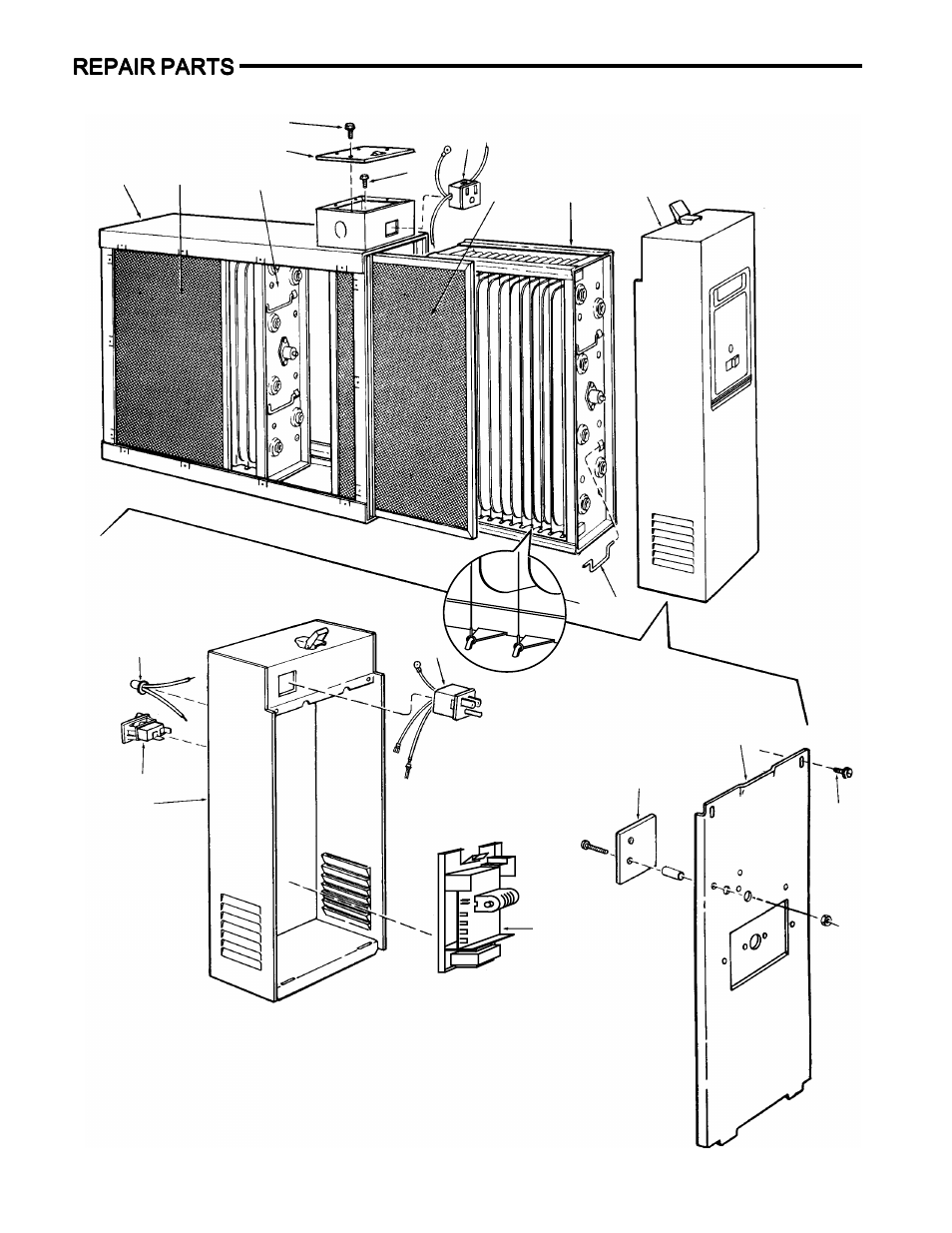 Repair parts | White Rodgers SST1400 User Manual | Page 14 / 16