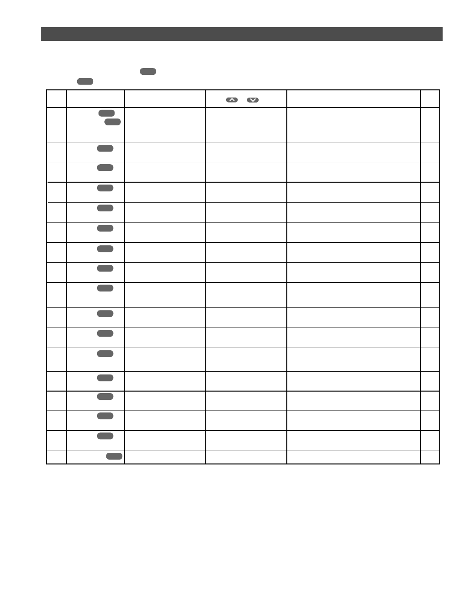 Installer table | White Rodgers 37-6186B User Manual | Page 5 / 8