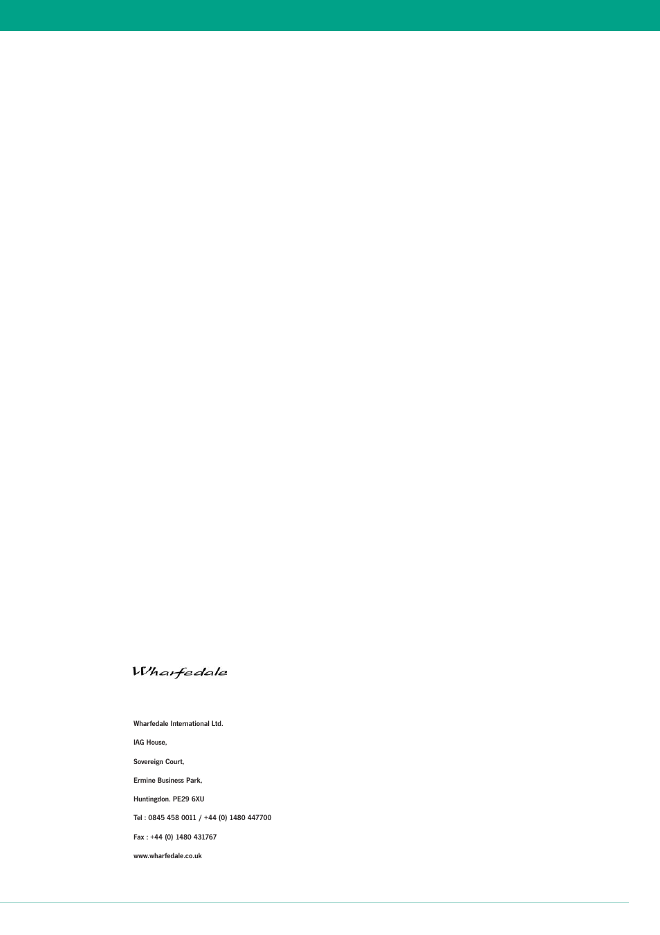 Wharfedale Emerald EM-99 User Manual | Page 2 / 6