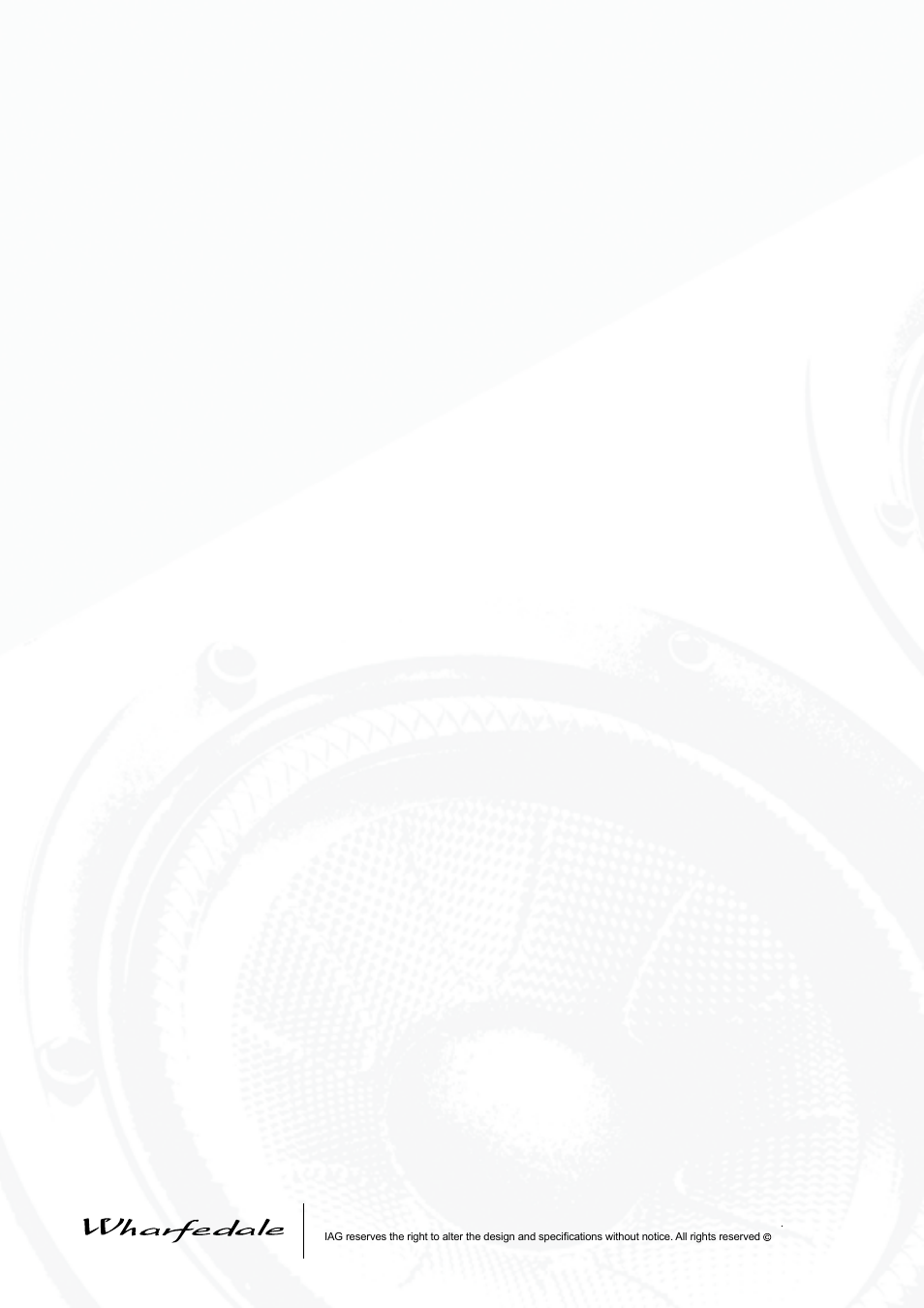 Wharfedale Diamond 159 User Manual | Page 12 / 12