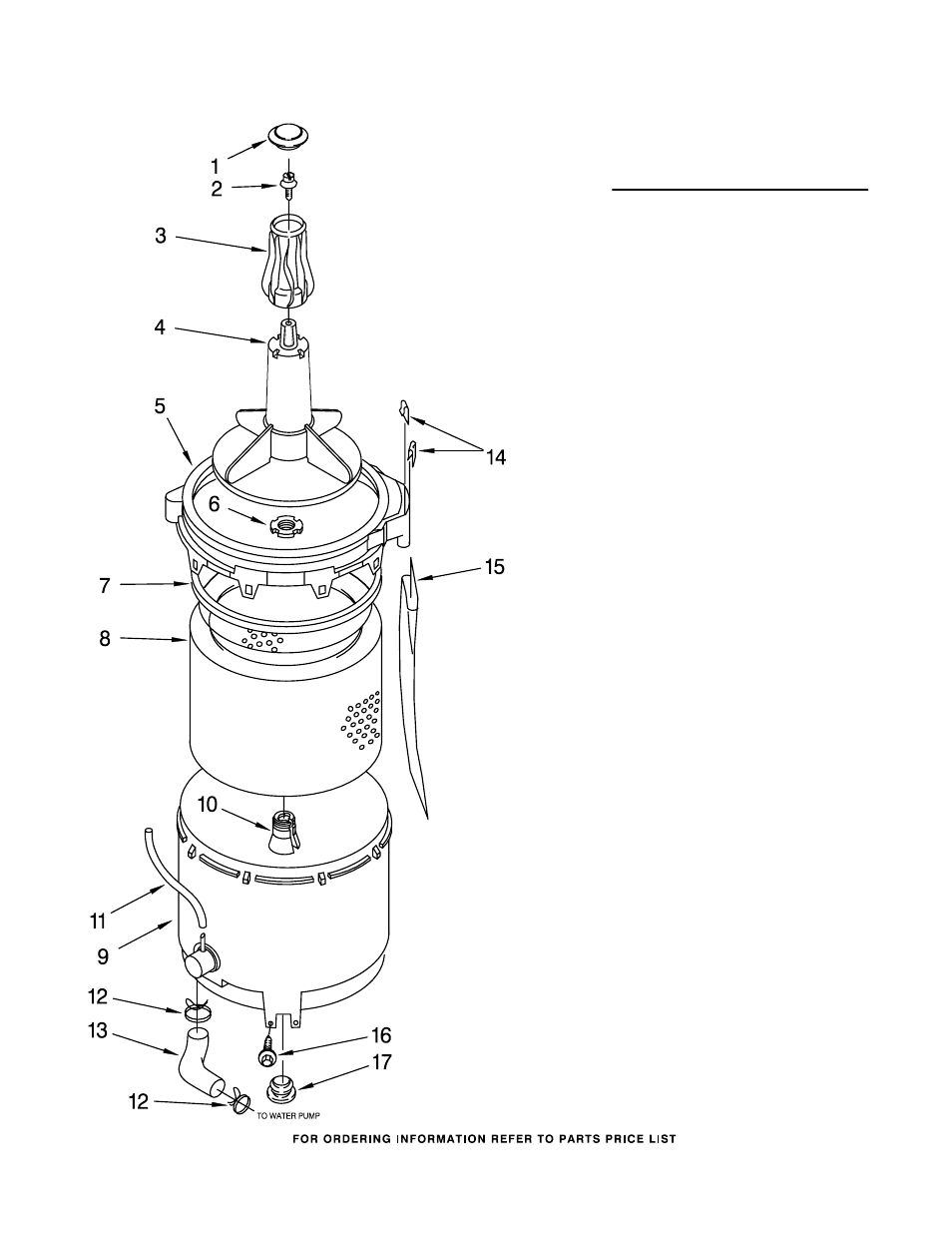 Tub and basket, Tub and basket parts | Whirlpool LTG5243DZ0 User Manual | Page 13 / 19