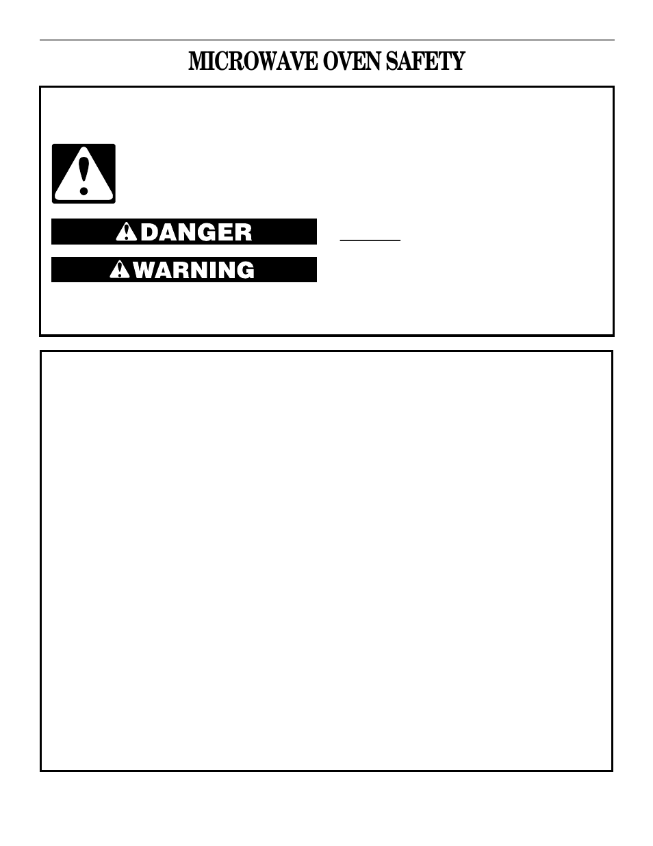 Safety, Microwave oven safety, Save these instructions | Important safety instructions, Warning | Whirlpool GH8155XJ User Manual | Page 3 / 20