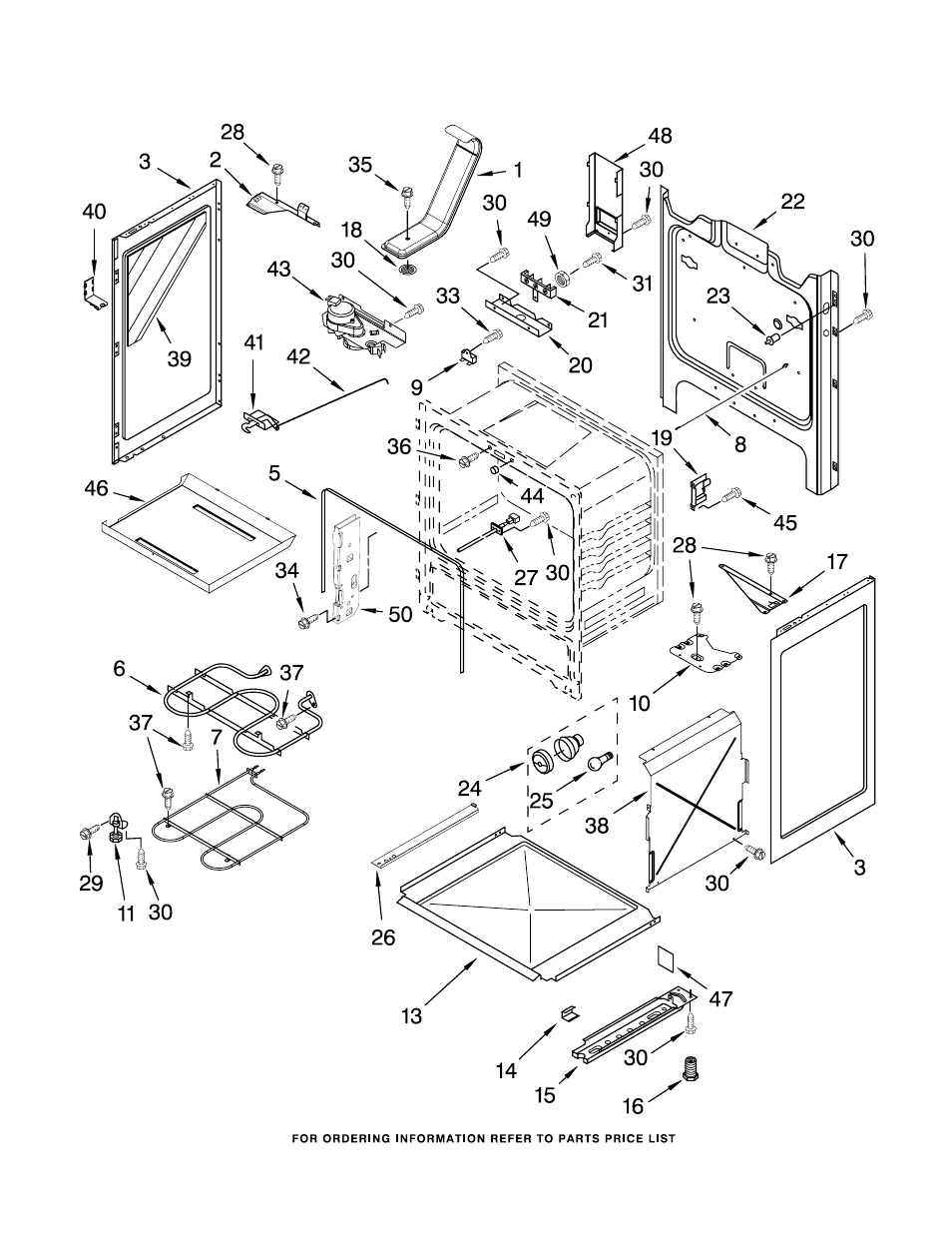 Chassis, Chassis parts | Whirlpool GR563LXSQ2 User Manual | Page 3 / 9