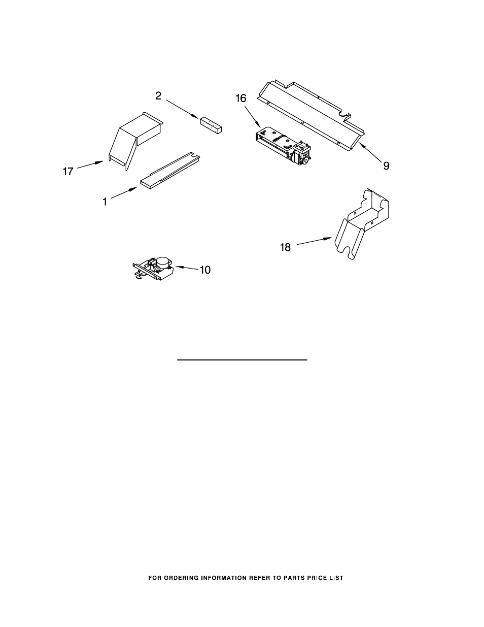 Latch parts | Whirlpool GMC305PRQ00 User Manual | Page 5 / 12