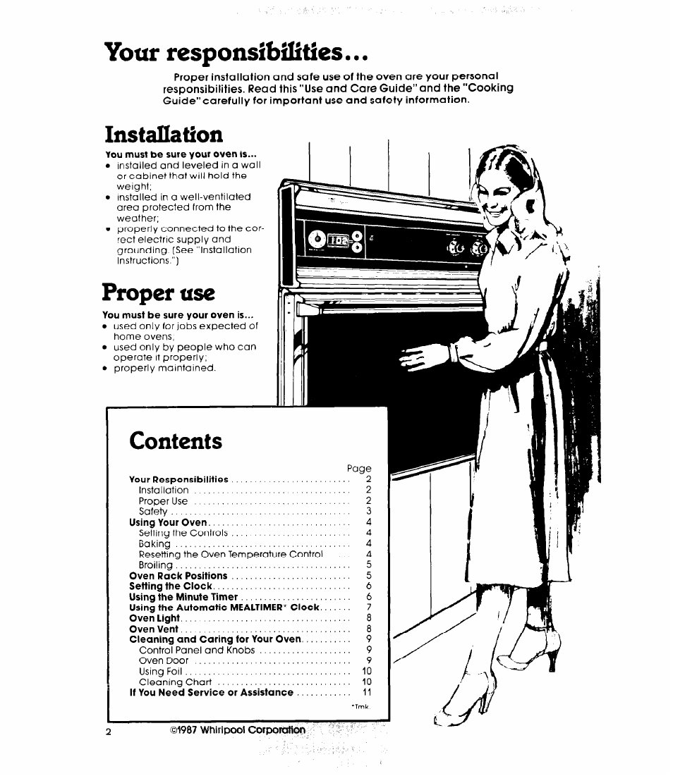 Whirlpool 27-inch Built-In Electric R8700PXS User Manual | Page 2 / 12