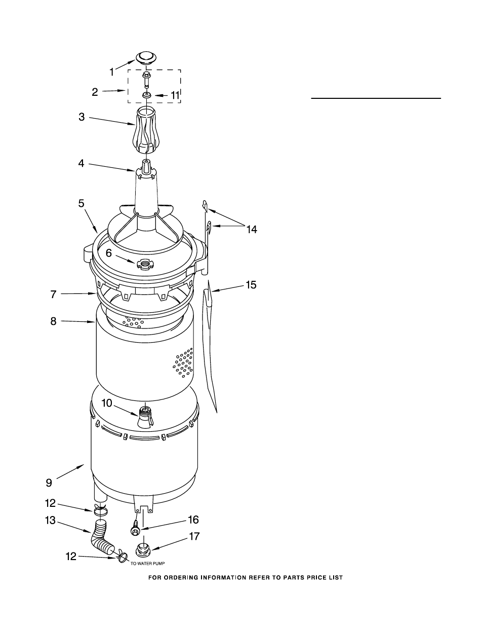 Tub and basket, Tub and basket parts | Whirlpool LTG5243DT7 User Manual | Page 13 / 20