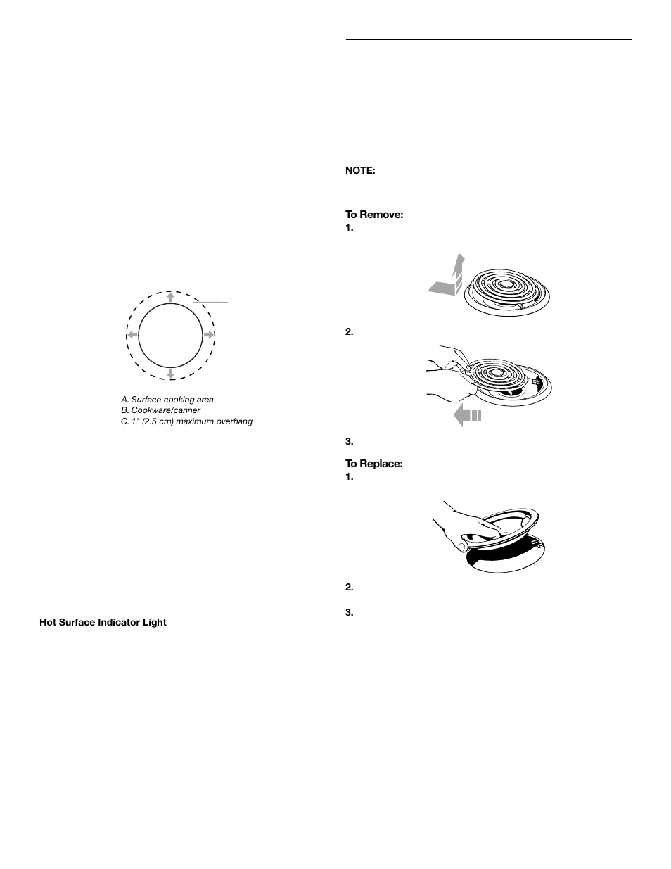 Coil elements and burner bowls, On some models) | Whirlpool 9761079 User Manual | Page 9 / 28
