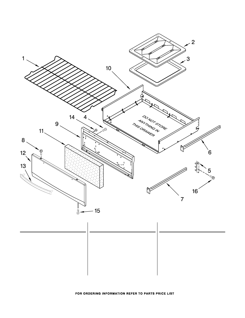 Oven & broiler parts | Whirlpool SF216LXS User Manual | Page 7 / 9