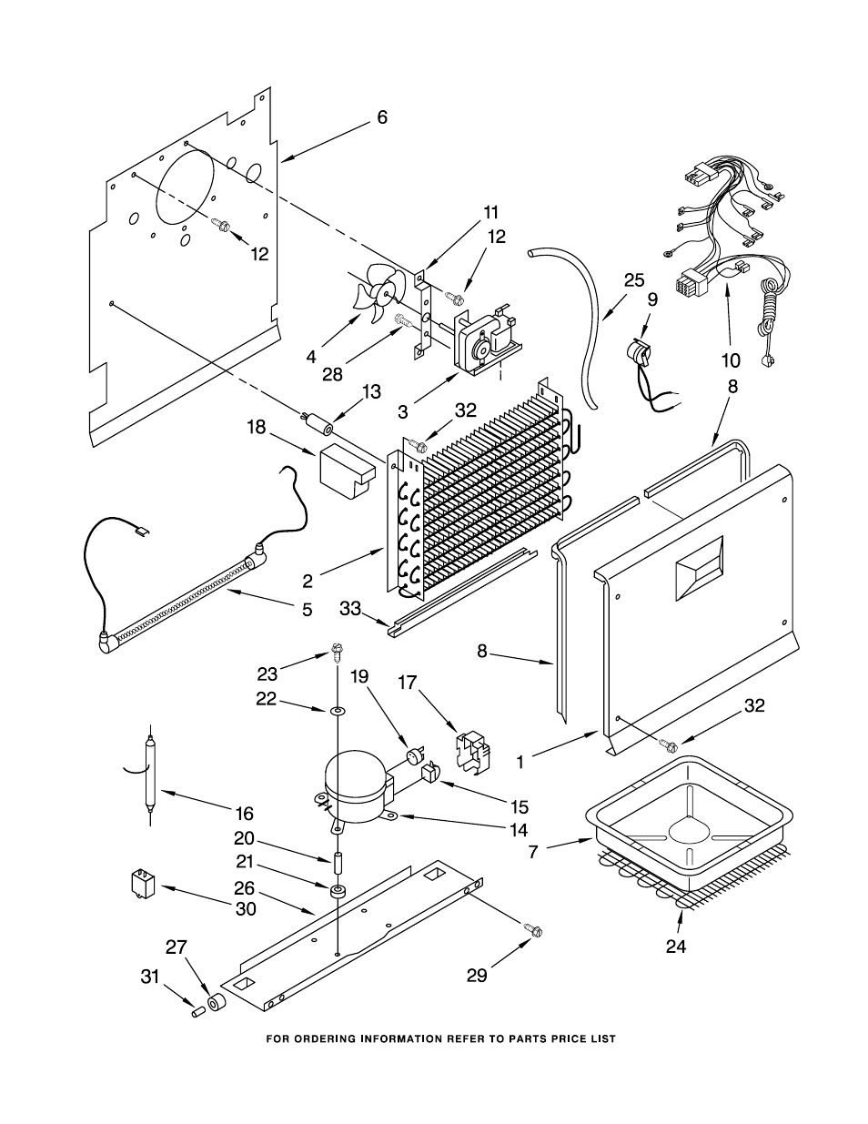 Unit, Unit parts | Whirlpool EV181NZRQ User Manual | Page 7 / 9