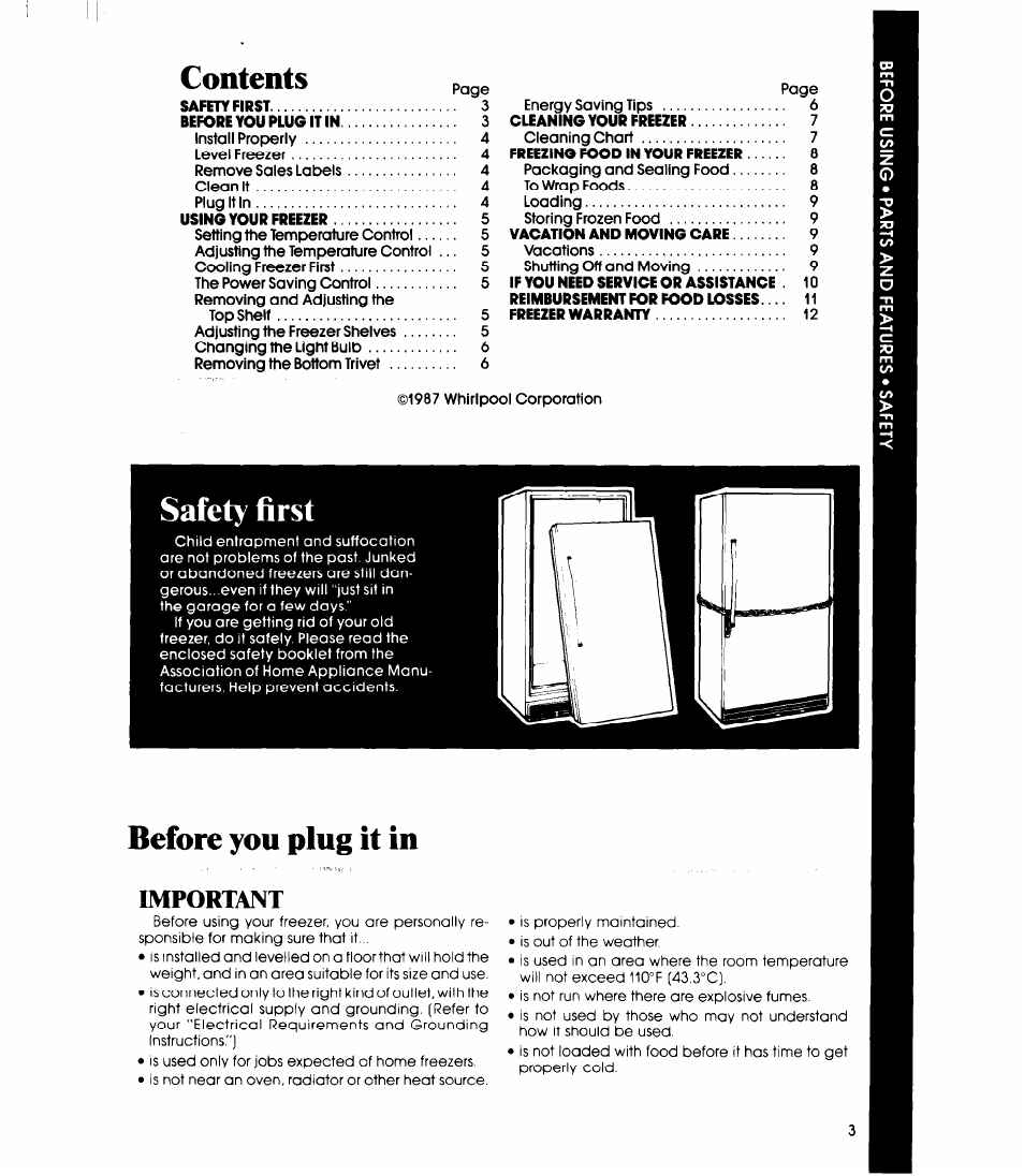 Whirlpool EV130N User Manual | Page 3 / 12