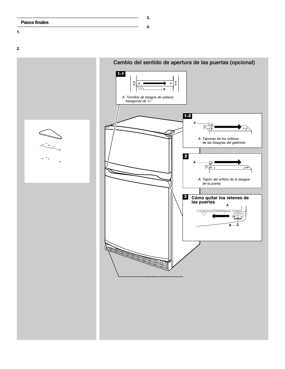 Whirlpool FREEZERATOR CONVERTIBLE REFRIGERATOR/FREEZER User Manual | Page 19 / 44