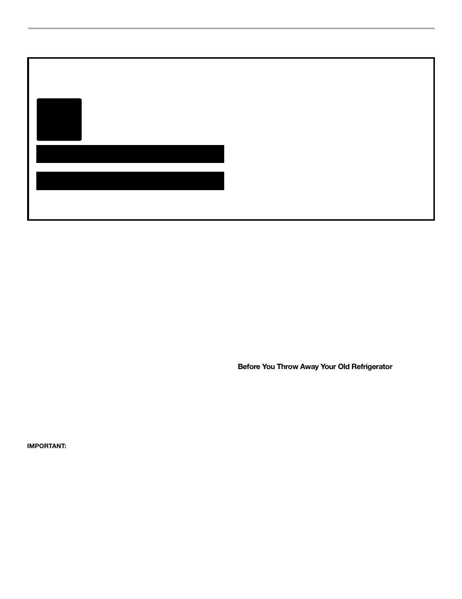 Convertible refrigerator/freezer, Safety, Proper disposal of your old refrigerator | Whirlpool FREEZERATOR CONVERTIBLE REFRIGERATOR/FREEZER User Manual | Page 3 / 44