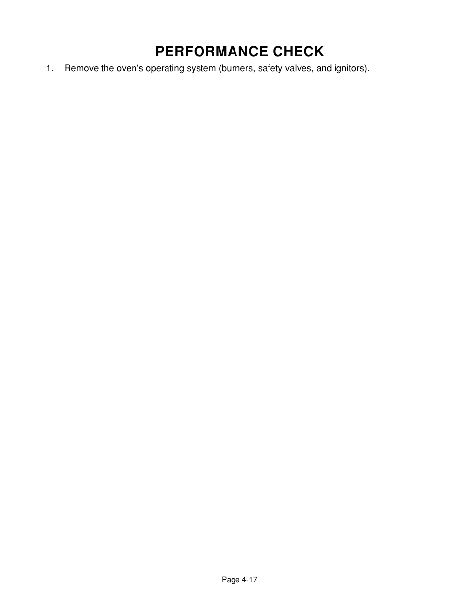 Performance check | Whirlpool 4322452 User Manual | Page 61 / 88