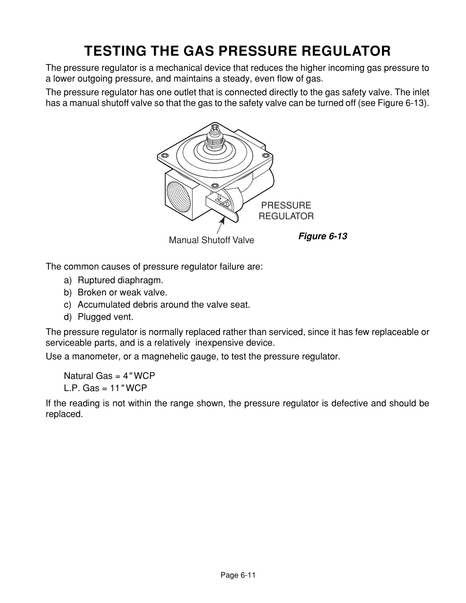 Testing the gas pressure regulator | Whirlpool 4322452 User Manual | Page 81 / 88