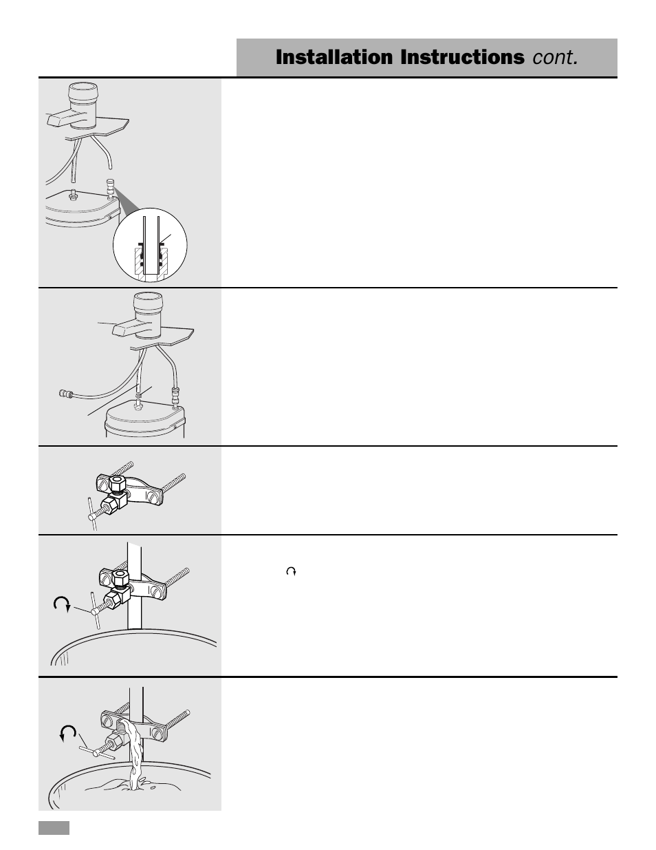 Installation instructions cont | Whirlpool HD1000XSC7 User Manual | Page 8 / 16