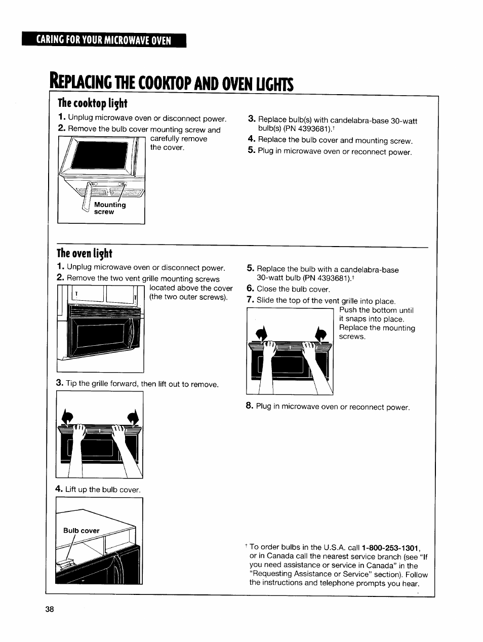 Repiaqnc the cooktop and oven uchts, Epiaqnc, Cooktop | Oven, Uchts | Whirlpool GH7145XF User Manual | Page 38 / 47