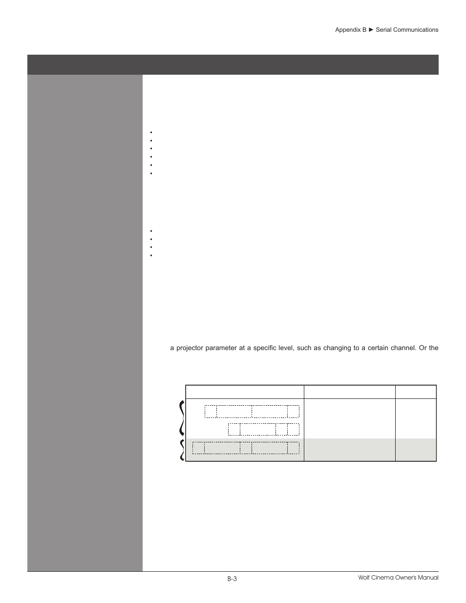 Overview, Understanding message format, Understanding message format 1. overview | Wolf DCX-1000I User Manual | Page 103 / 152