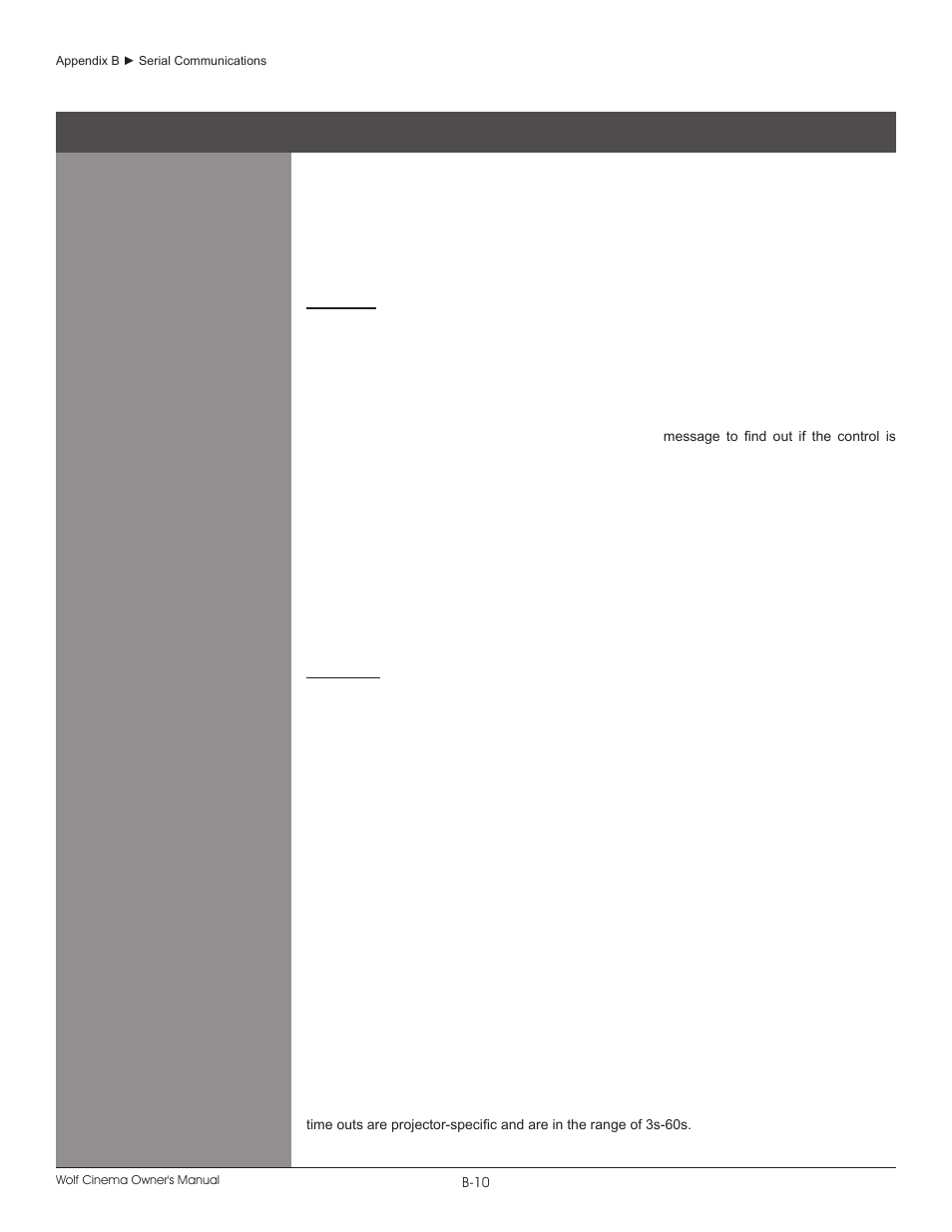 Wolf DCX-1000I User Manual | Page 110 / 152
