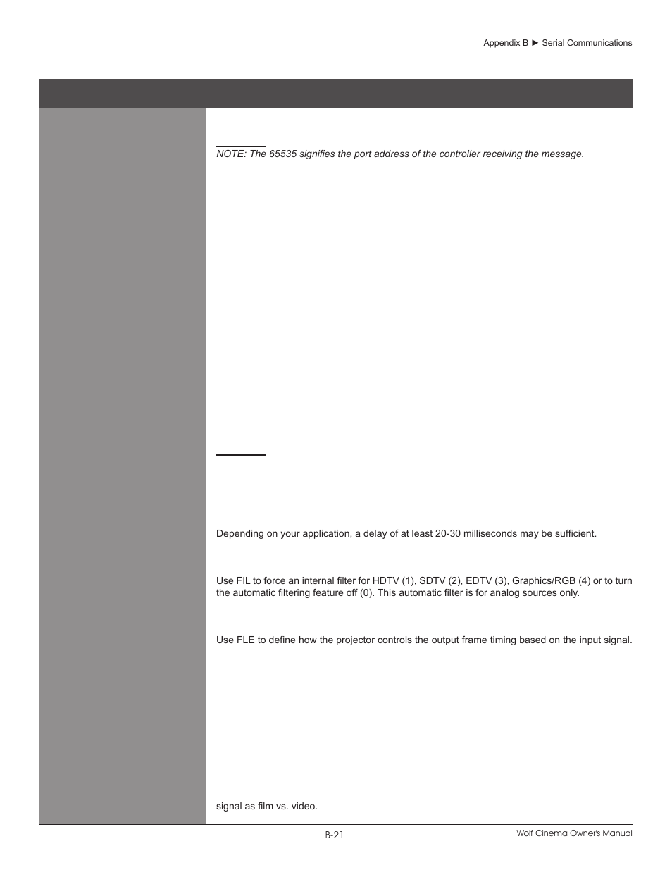 Wolf DCX-1000I User Manual | Page 121 / 152