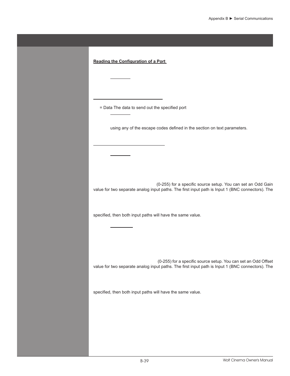 Wolf DCX-1000I User Manual | Page 139 / 152