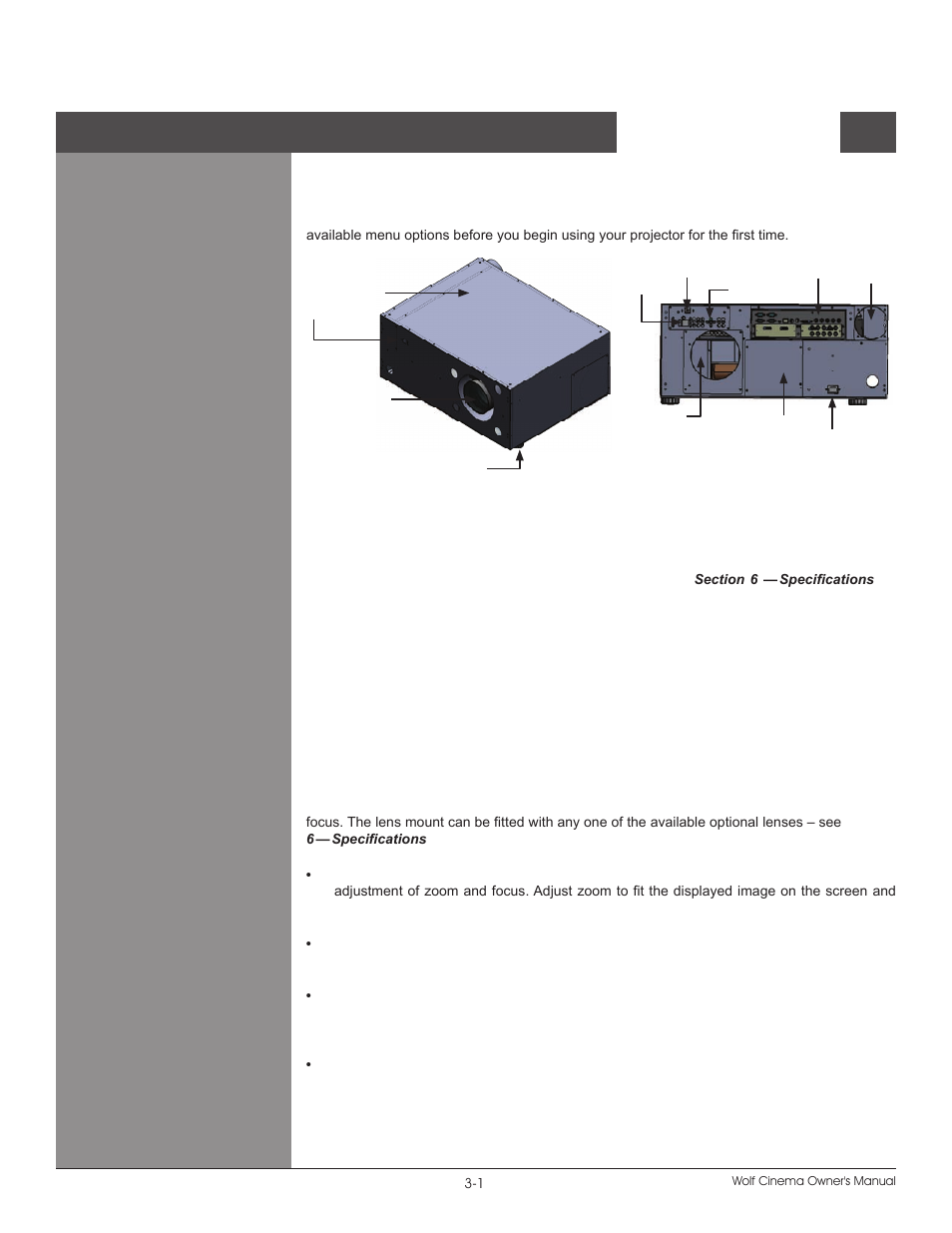 Operation | Wolf DCX-1000I User Manual | Page 25 / 152