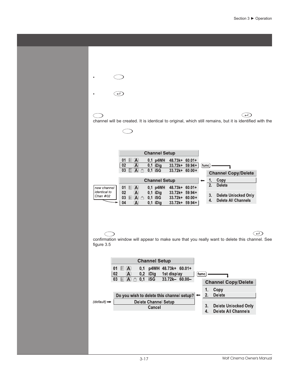 Wolf DCX-1000I User Manual | Page 41 / 152
