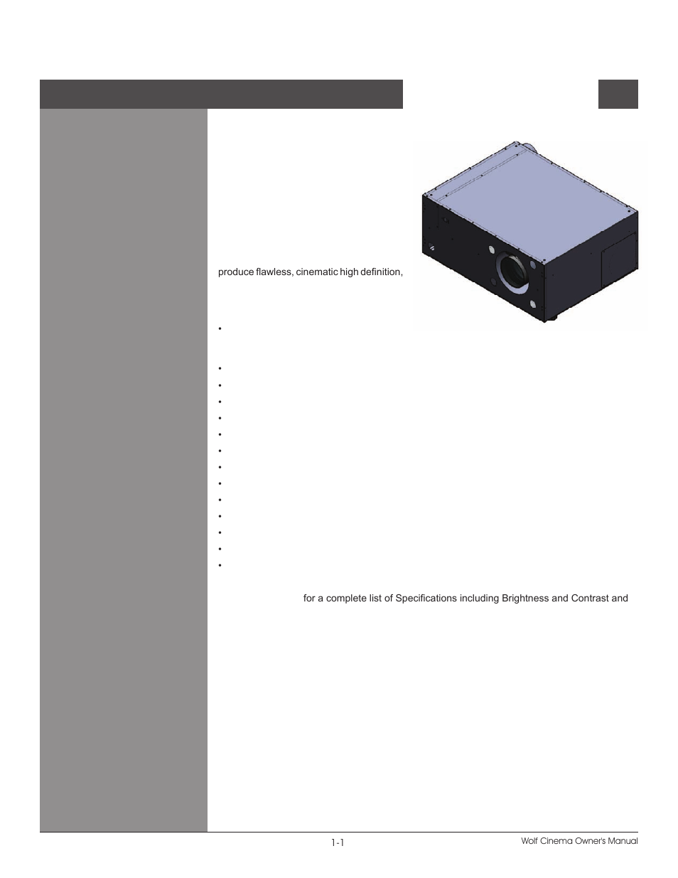 Introduction | Wolf DCX-1000I User Manual | Page 5 / 152