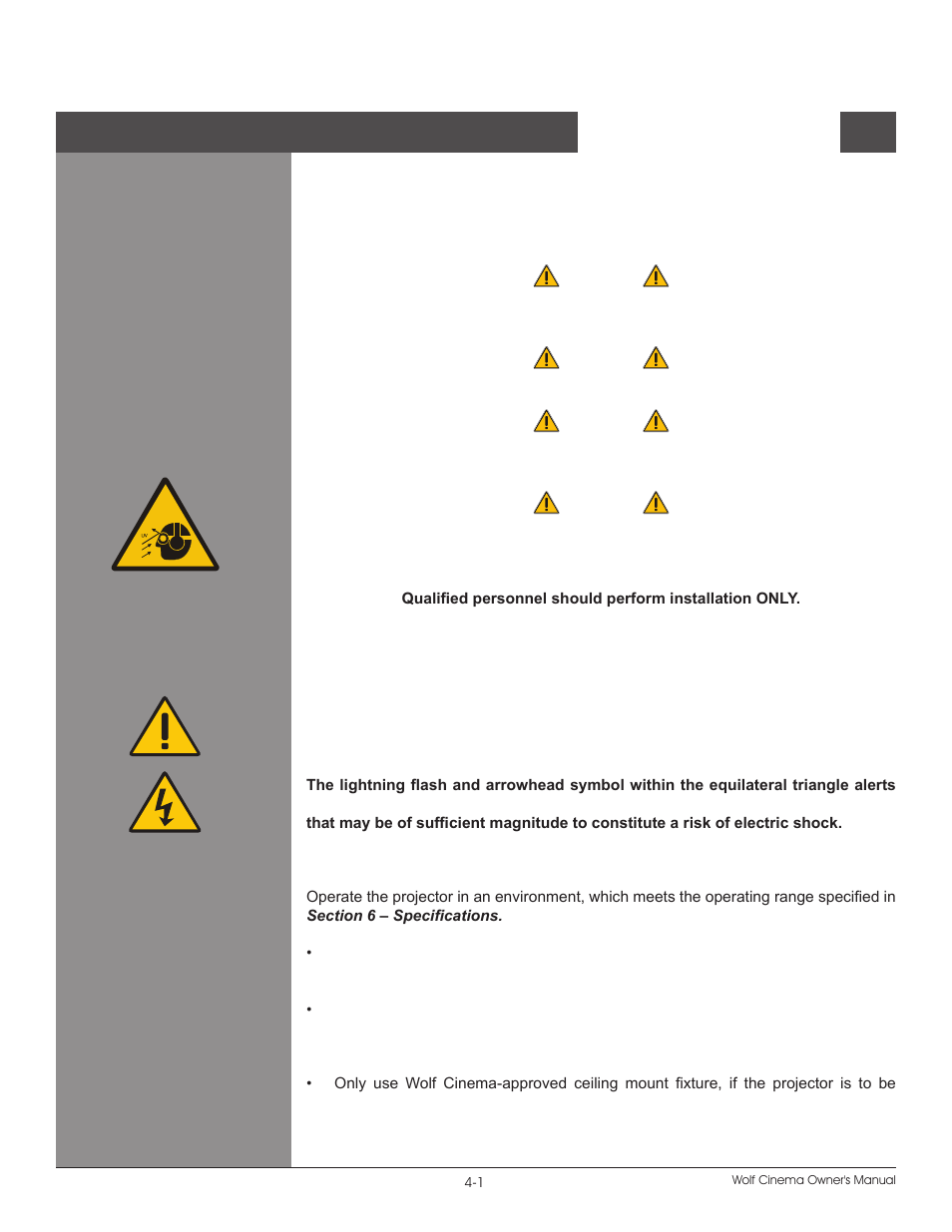 Maintenance | Wolf DCX-1000I User Manual | Page 87 / 152