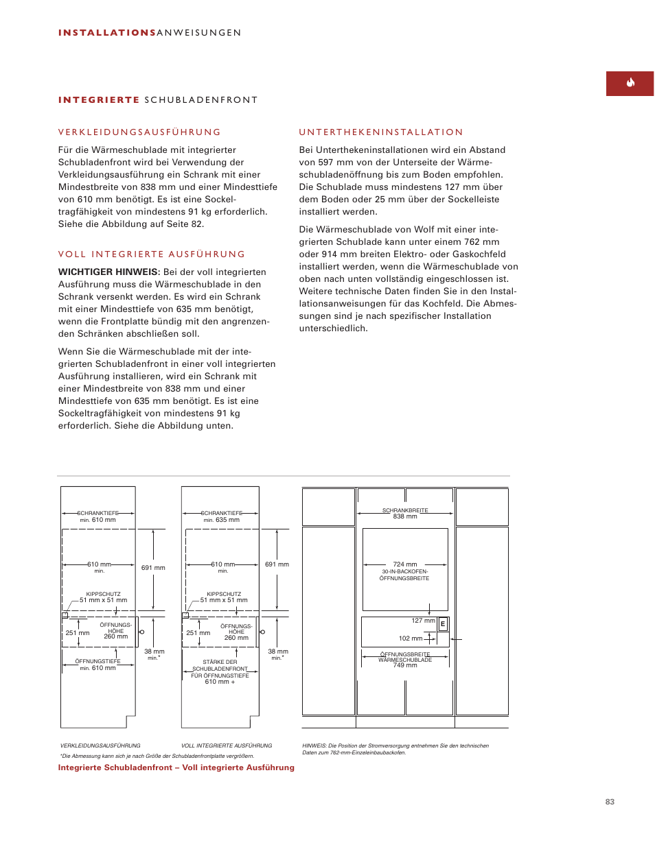 Wolf ICBWWD30 User Manual | Page 83 / 94