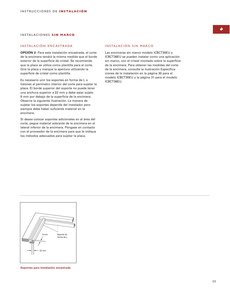 Wolf ICBCT30EU User Manual | Page 33 / 94