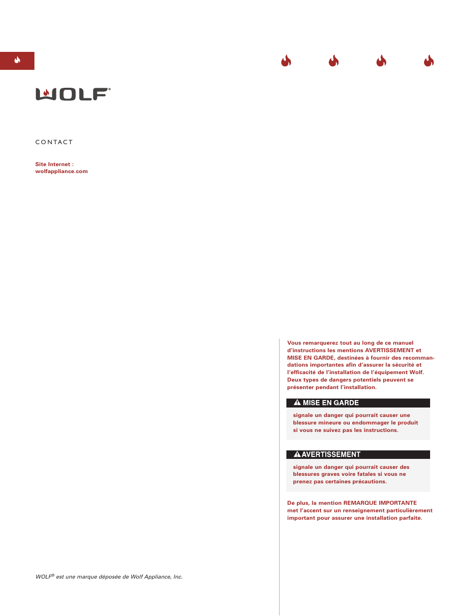 Wolf ICBCT30EU User Manual | Page 40 / 94