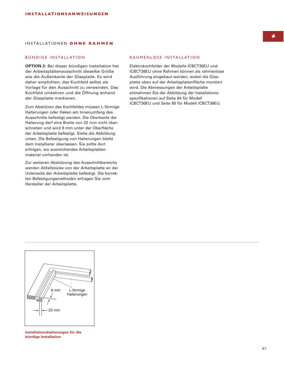Wolf ICBCT30EU User Manual | Page 87 / 94