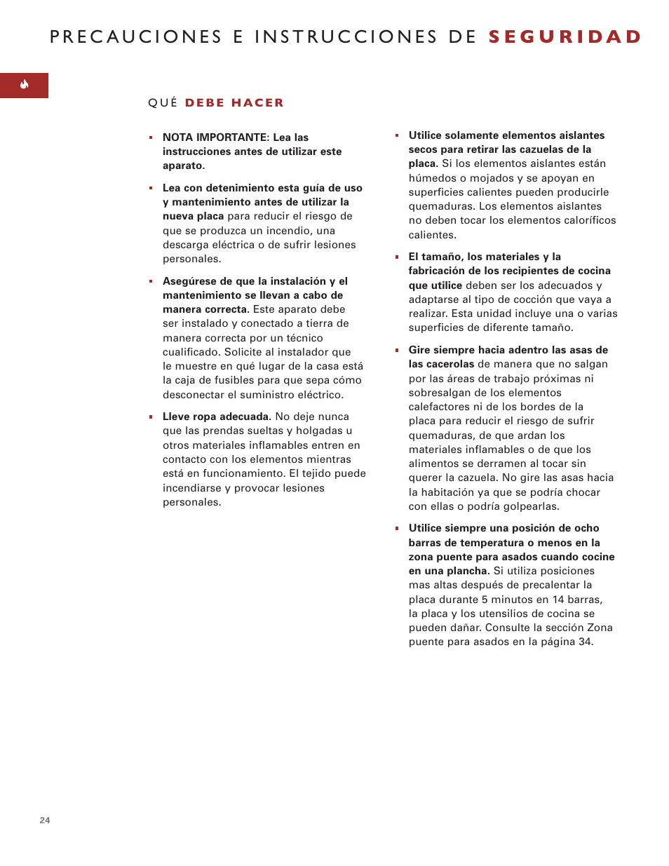 Wolf ICBCT36EU User Manual | Page 24 / 94