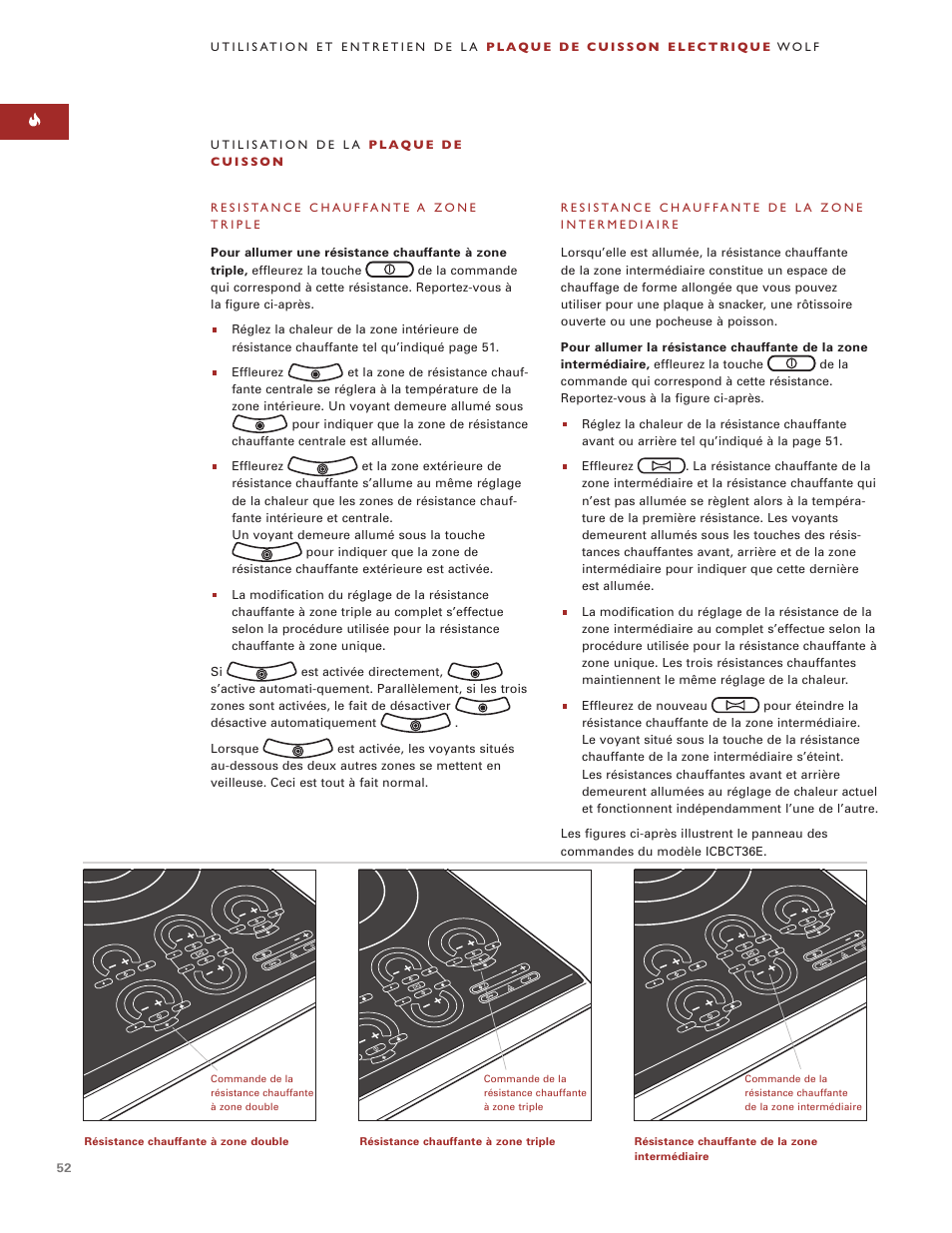 Wolf ICBCT36EU User Manual | Page 52 / 94