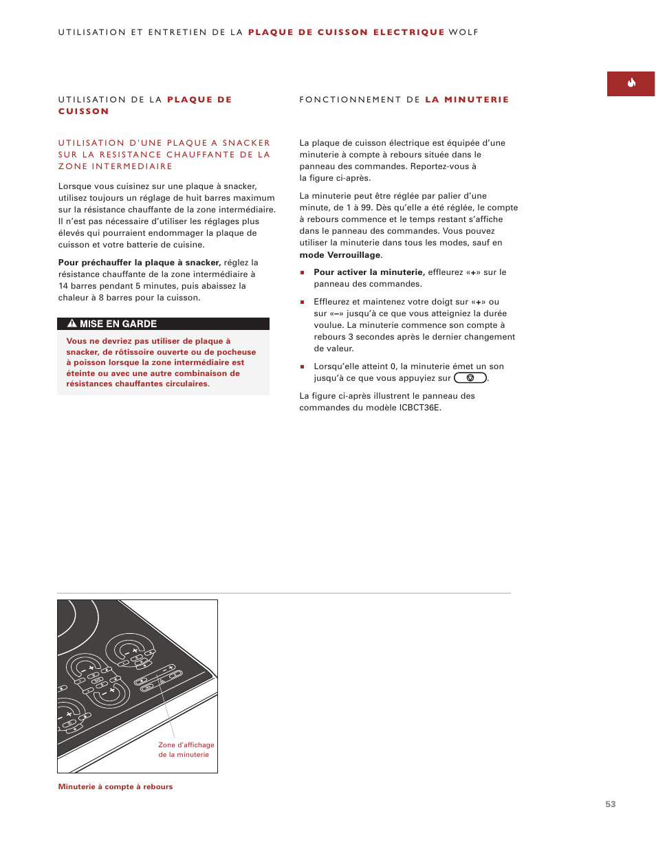 Wolf ICBCT36EU User Manual | Page 53 / 94