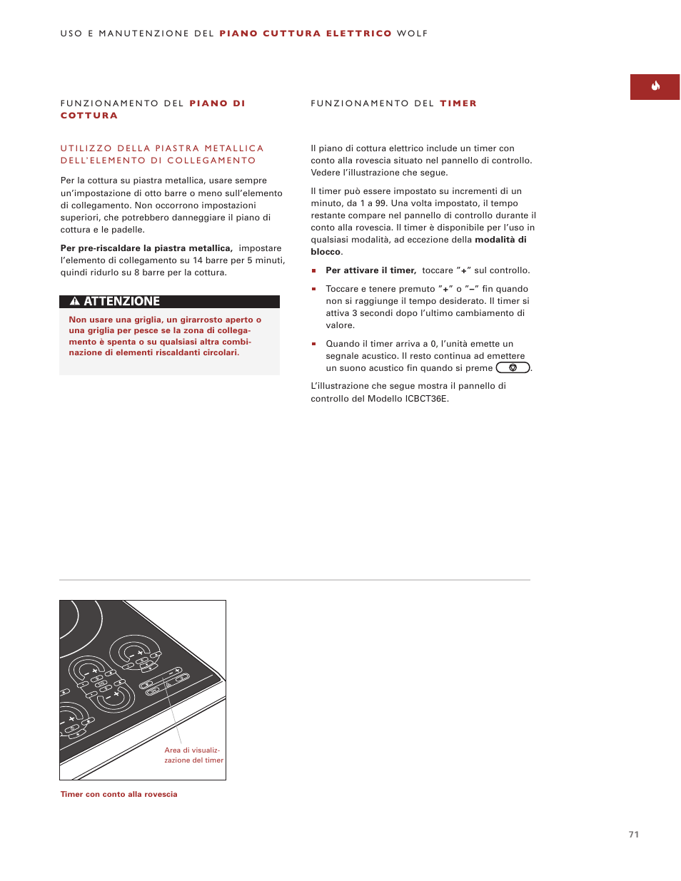 Wolf ICBCT36EU User Manual | Page 71 / 94