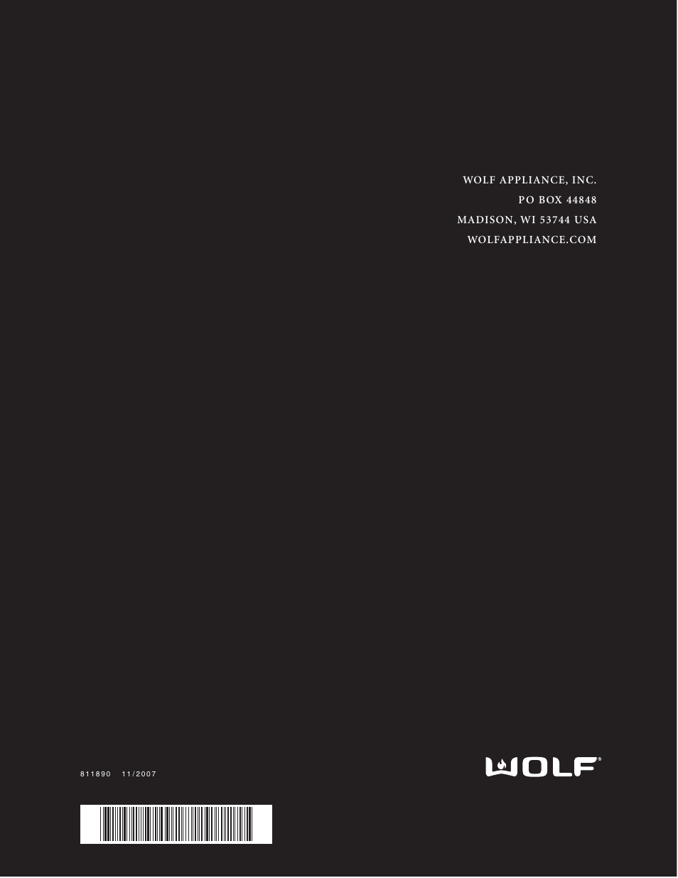 Wolf ICBCT36EU User Manual | Page 94 / 94
