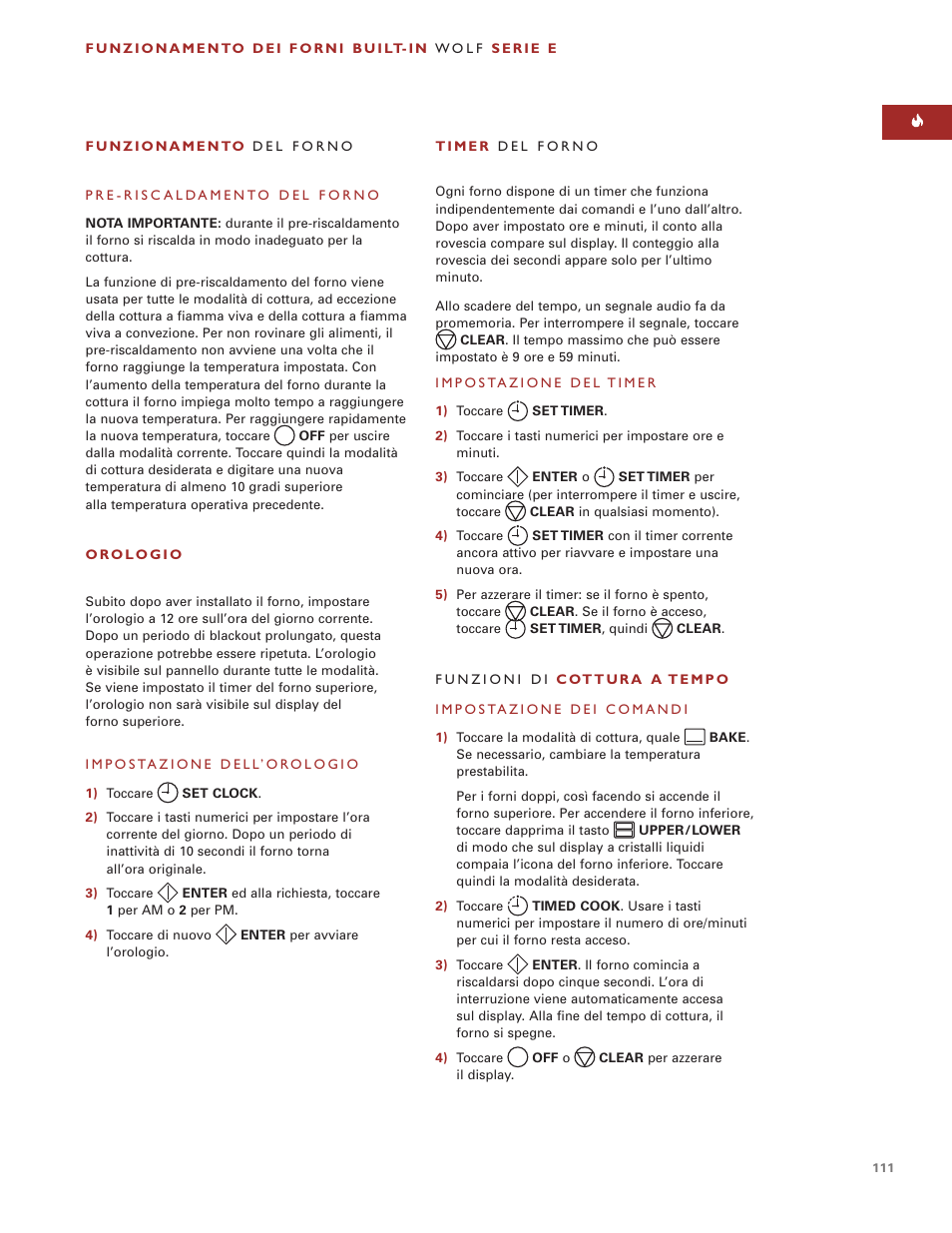 Wolf ICBSO30-2F/S User Manual | Page 111 / 169